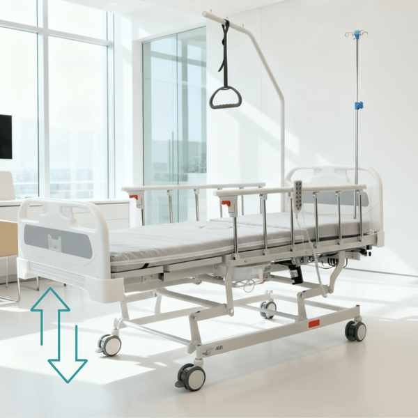 Acti COMFORT PLUS Łóżko elektryczne szpitalne medyczne z regulacją wysokości - Studio Bay