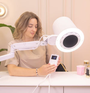 Biurkowy pochłaniacz pyłu manicure pedicure S2 PRO 80W - Studio Bay