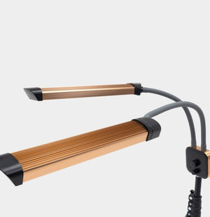 Lampa kosmetyczna dwuramienna Duo Star 2.0 - Rose Gold - Studio Bay