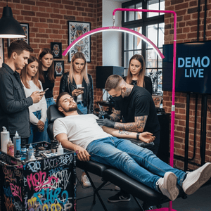 Lampa kosmetyczna POL Moon III - HOT Pink - Studio Bay