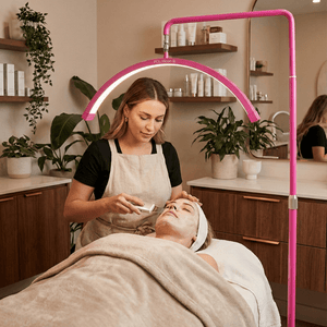 Lampa kosmetyczna POL Moon III - HOT Pink - Studio Bay